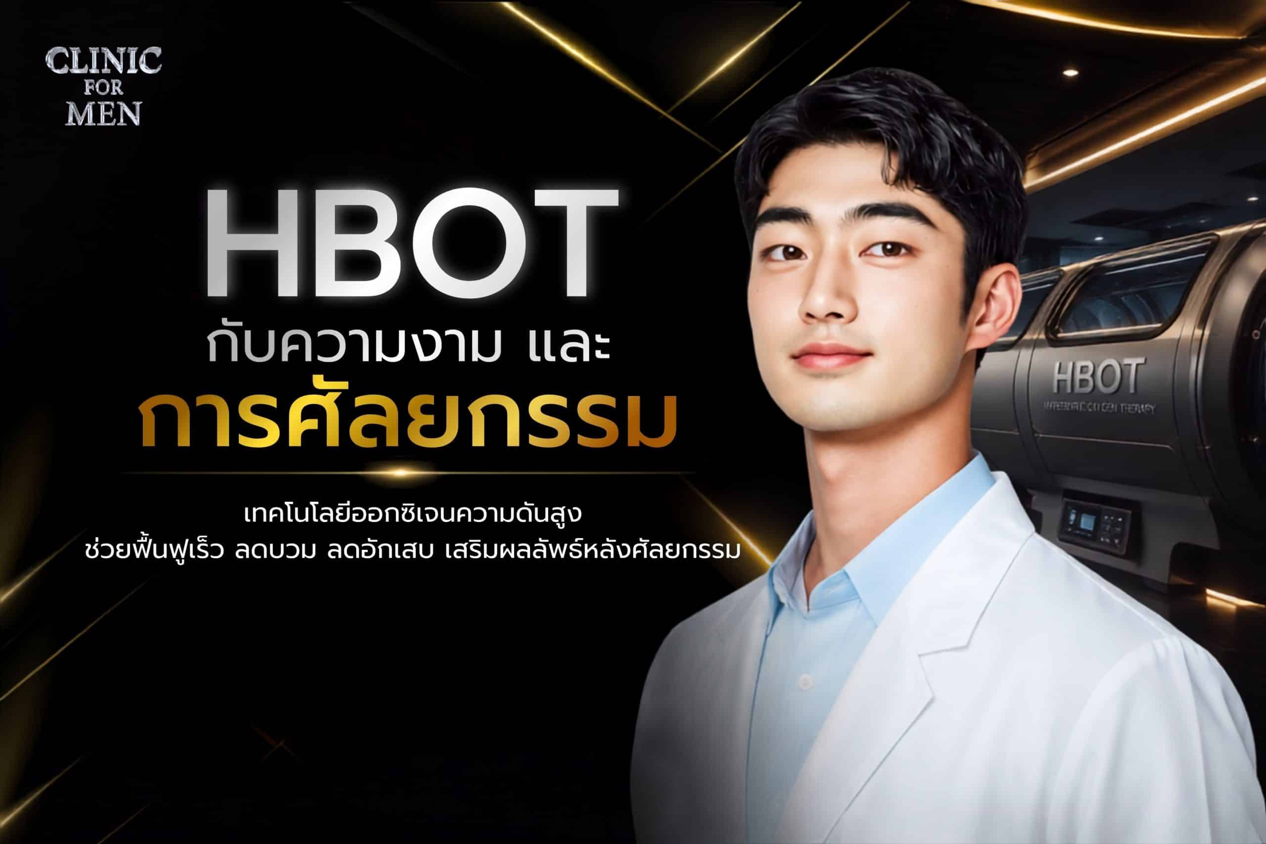 HBOT ในวงการความงาม และการศัลยกรรม
